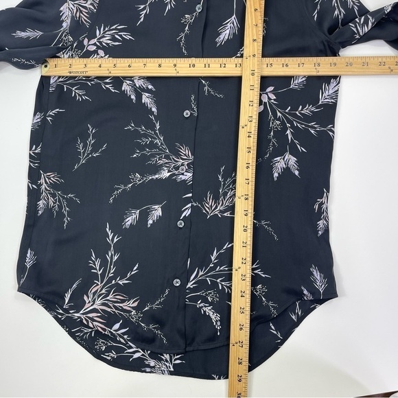 Equipment Femme Blouse Sz SP Essential Floral Long Sleeve Button Down NWT - Picture 9 of 17